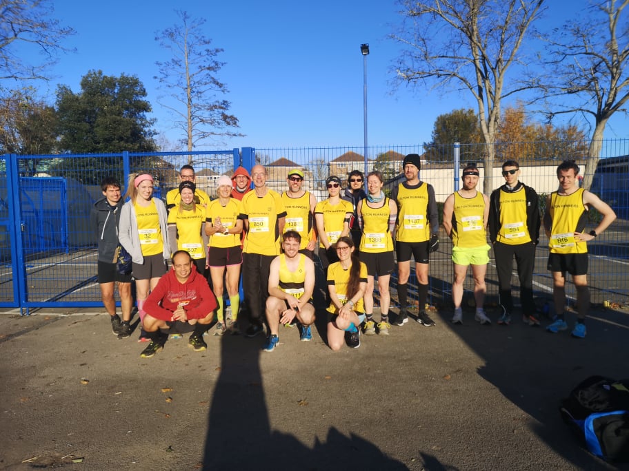 Alton Runners at Gosport half marathon – 21 November 2021