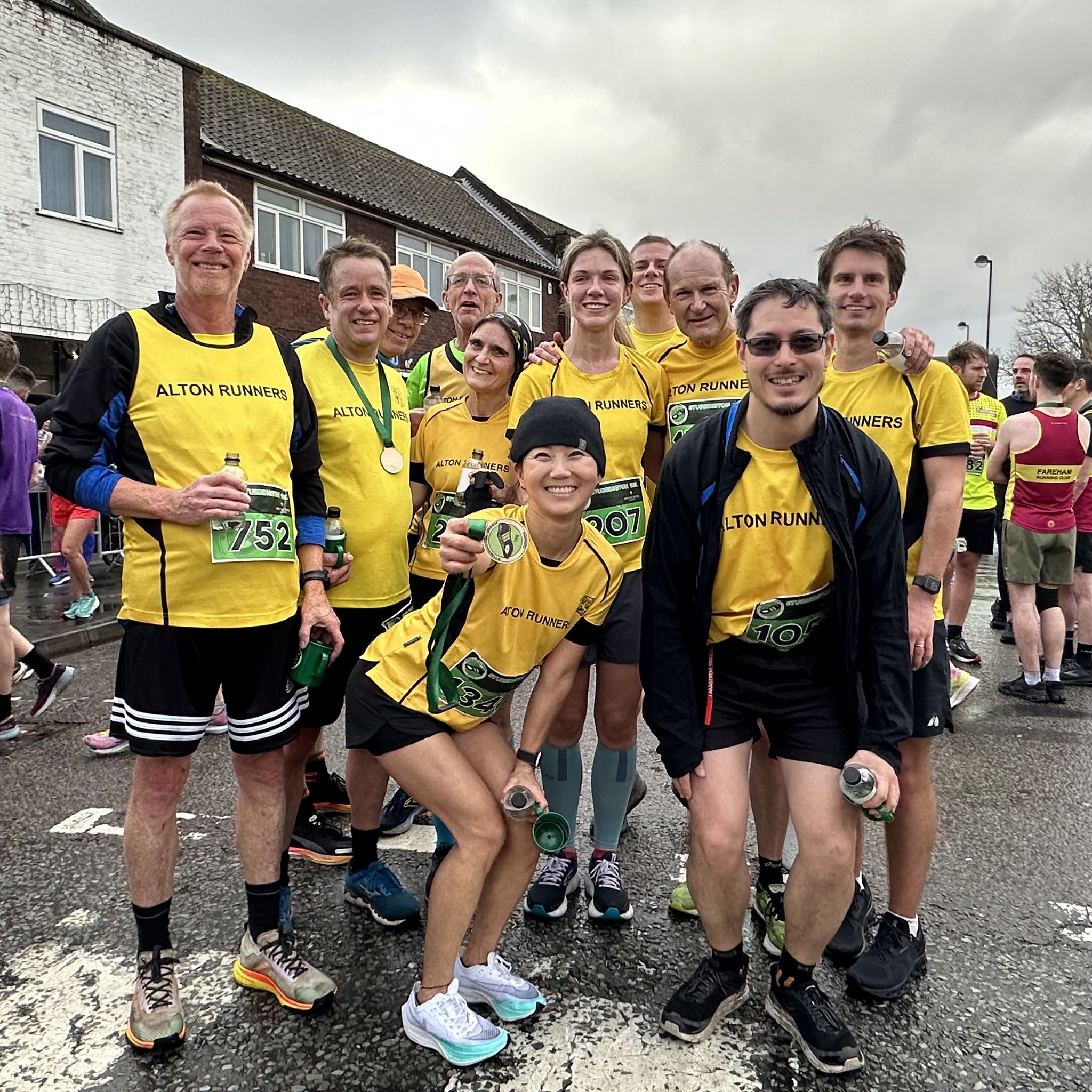 Alton Runners at Stubbington,  January  9th 2023